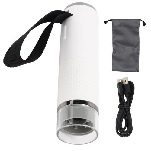 Digital Microscope, 50X-1000X Magnification WiFi USB HD Portable Handheld Pocket Microscopes, Magnification Endoscope with Adjustable LED (White)