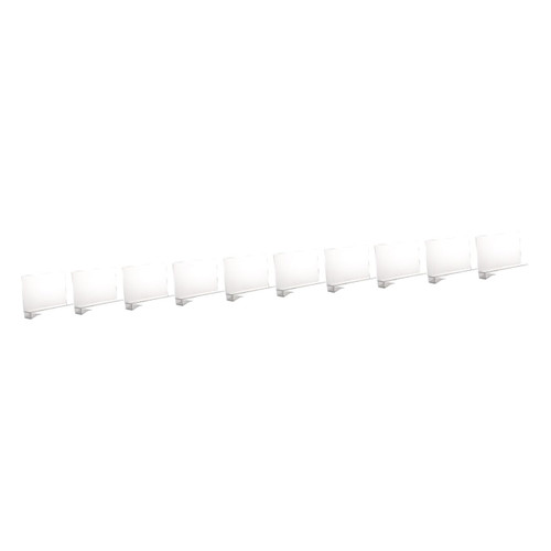 PRETYZOOM 10 Pcs Wardrobe Shim Clear Plastic Drawers Wardrobe Partition Shelves Closet Partition Separators Clothes Storage Drawers Adjustable Partition Board Drawers Plastic Gift Grid