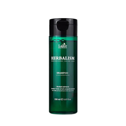 LA'DOR Herbalism Hair Shampoo 5.07 Fl Oz Soothing Hair Treatment with Herbal Extracts 150ml Helps Against Hair Loss Contains 7 Types of Herbal Extracts Soothes and Refreshes Scalp