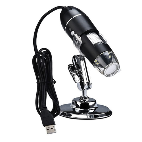 USEEV Microscope Adapter 1600X Digital Microscope HD Digital Camera Handheld Portable Electronic Microscope Microscope Accessories