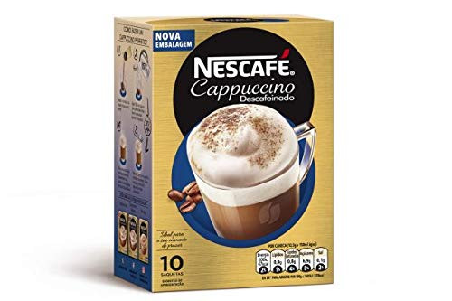 Nescafe Cappuccino Decaf - 10 Sachets