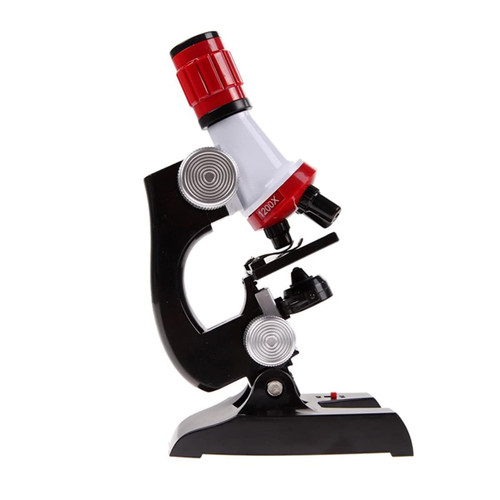 Microscope Adapter 100X-200X-1200X Biological Microscope for Kids Child Kit Microscope Accessories (Color : 100-1200X)