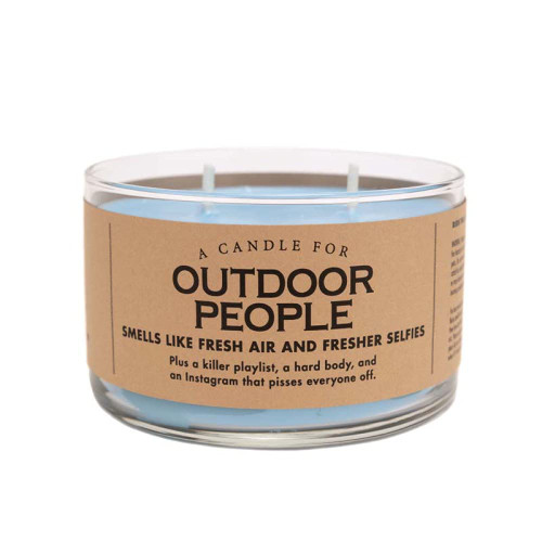 Whiskey River - Outdoor People Candle
