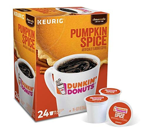 Dunkin Donuts Keurig Coffee Pods K-Cups 6 / 16 / 24 Count Capsules ALL FLAVORS SEALED BOX (24 Pods Pumpkin Spice) Dunkin Donuts Keurig Coffee Pods K-Cups 6 / 16 / 24 Count Capsules ALL FLAVORS SEALED BOX (24 Pods Pumpkin Spice)