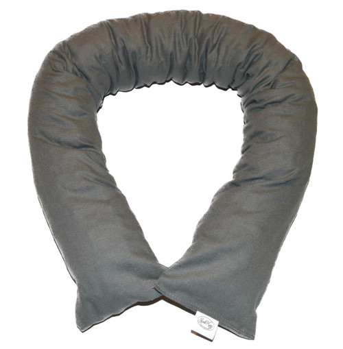 Draft Stopper Cedar & Pine Filled (32 inches, Solid Gray)