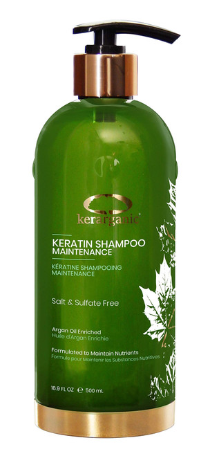 KERARGANIC PREMIUM KERATIN SHAMPOO MAINTENANCE 16.9floz/500ml