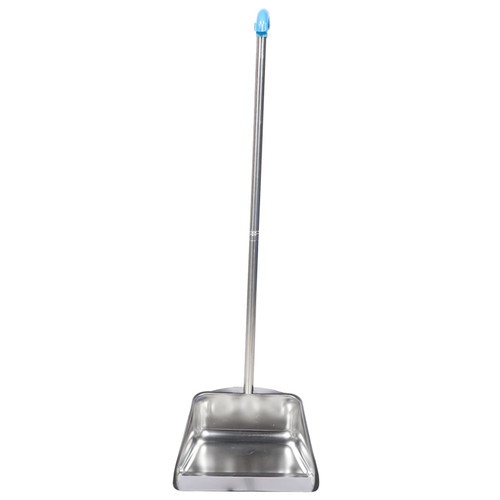 Stainless Steel Trash Shovel Standing Dustpan Upright Pans Garbage Shovel Handled Dustpan pet Stainless Steel Container Home Dustpan Scan The Disk Office Plastic Does not Rust
