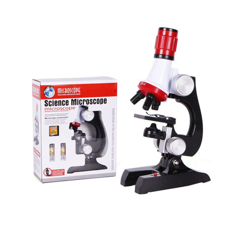 Microscope Adapter Microscope Kit Lab LED 100/400/1200X Biological Microscope Microscope Accessories (Color : 3)