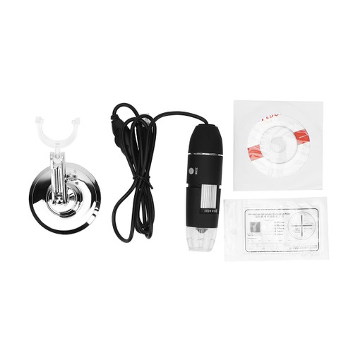 USEEV Microscope Adapter S4T-30W-D 1600X LED Digital Microscope Camera HD Handheld with Bracket Microscope Accessories