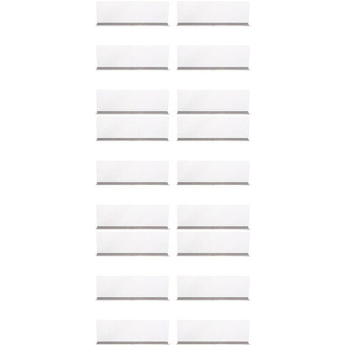 PRETYZOOM 18 Pcs Commodity Divider Supermarket Shelf Divider Magnetic Car Mount Clear Tote Shelves for Clothes Shelf Divider for Goods Commodity Clapboard Wood Purse Separator Clothing PVC