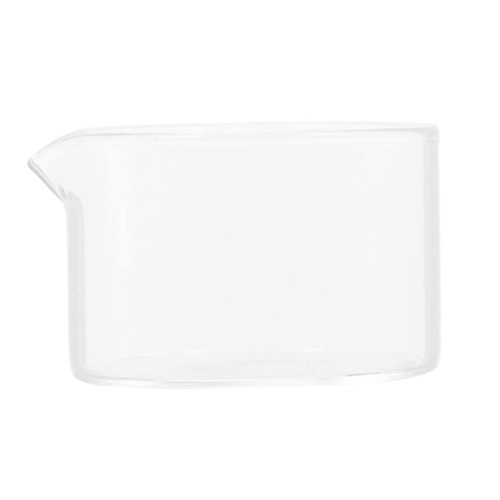 SOLUSTRE 4pcs Glass Crystallization Dish Laboratory Crystallization Dish Boroscilicate Glass Lab Dish with Spout Lab Evaporation Dishes Laboratory Tool High Borosilicate Appendix