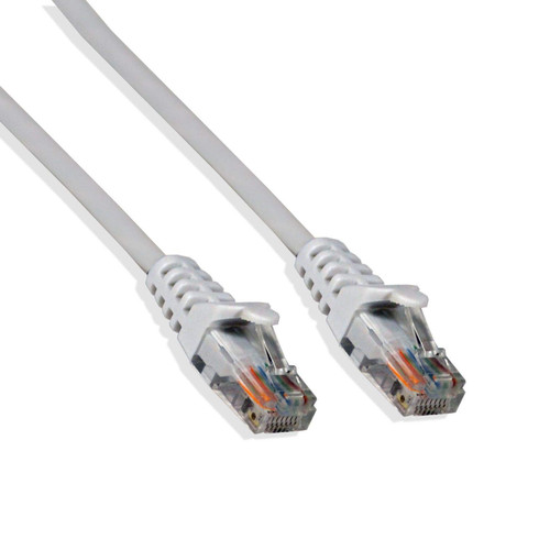 LOGICO 2FT Cat6 UTP Ethernet Network Patch Cable RJ45 LAN Wire White (25 Pack)