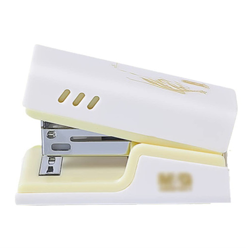 Stapler Mini Stapler Set with 5000 Standard Staples 20 Sheet Capacity Portable Staplers Effortless Stapler Machine for Students Binding documents (Color : Yellow)