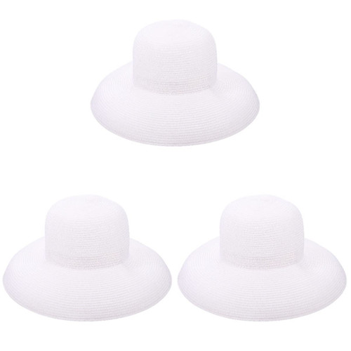 GALPADA 3 Pcs Straw Hat Woven Hat Sunshade Summer Sun Hat Visor Hats for Women Straw Sun Hats for Women Womens Sun Hat Fisherman Hat Summer Straw Cap XXL Hat Beach White Travel Bucket Hat GALPADA 3 Pcs Straw Hat Woven Hat Sunshade Summer Sun Hat Visor Hats for Women Straw Sun Hats for Women Womens Sun Hat Fisherman Hat Summer Straw Cap XXL Hat Beach White Travel Bucket Hat