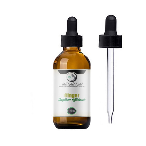 1 oz Ginger Essential Oil with Pipette