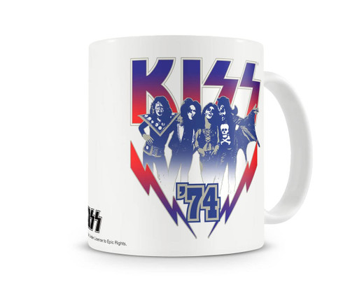 KISS Officially Licensed 74 Coffee Mug, One size