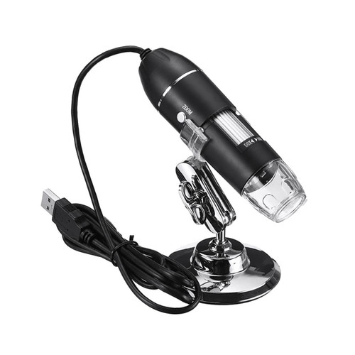 BEEYNG Handheld Digital Microscope Accessories 1600X 8 LED Adjustable Electronic Digital Microscope Microscope Accessories (Size : 1000X)