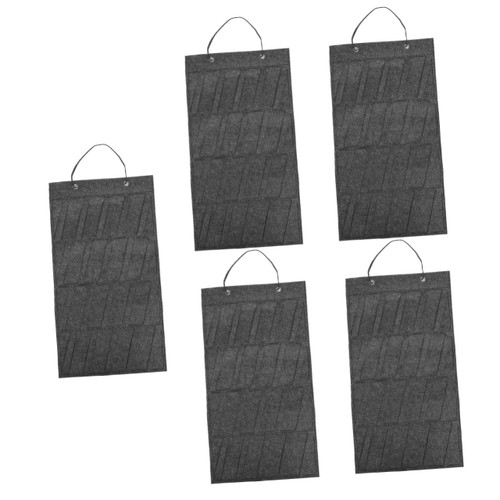 FRCOLOR 5pcs Hair Clip Storage Hanging Bag Hair Clips Holder Bracelet Organizer with Pockets Hair Clips Organizer Jewels for Hair Girl Bows Wall Storage Pouch Earrings Clothes Hanger Felt FRCOLOR 5pcs Hair Clip Storage Hanging Bag Hair Clips Holder Bracelet Organizer with Pockets Hair Clips Organizer Jewels for Hair Girl Bows Wall Storage Pouch Earrings Clothes Hanger Felt