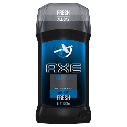 Axe Fresh 24 Hour Deodorant Stick, Anarchy 3 oz (Pack of 3)