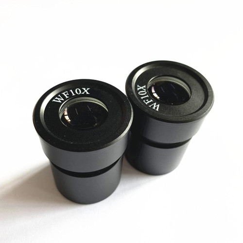 XuuSHA Handheld Digital Microscope Accessories 2 PCS WF10x Achromatism Eyepiece Stereo Microscope Eyepiece 30.5mm Microscope Accessories