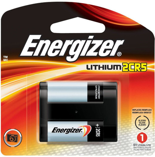Energizer EL2CR5BP Advanced Photo Lithium Battery - Retail Packaging