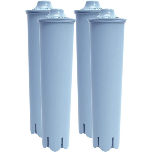 COFFILTRO. Water Filter Compatible with Jura Clearyl Claris Blue Filter Capresso Coffee Machines Replacement (4 Pack) Fits Jura Capresso F8, J9, Z7, Z9, GIGA 5