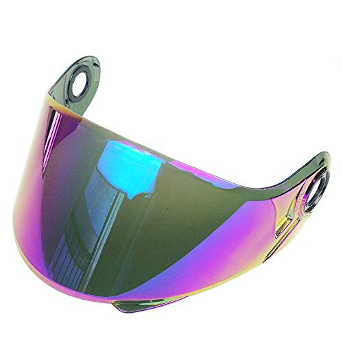 LS2 Anti-Scratch FF325/ FF370/ FF394 Motorcycle Helmet Visor Face Shield (Rainbow)