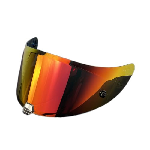 RPHA 11 Shield for HJC RPHA 70 HJ-26 ST Helmet Visor Windproof Sunscreen Faceshield Universal Size Lens Casco Moto Parts (Revo Deep Red-day use only)