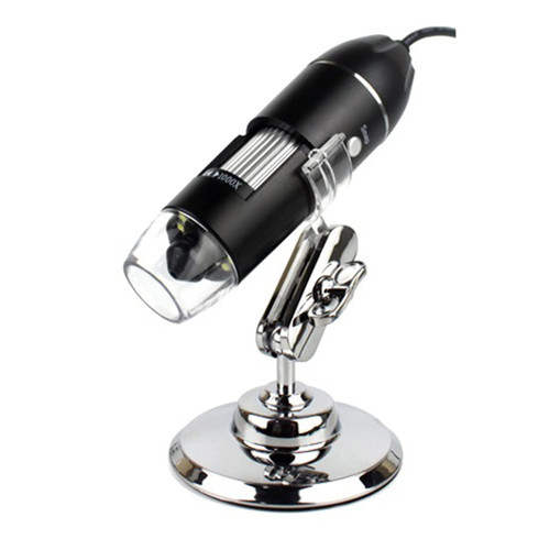GFONIX Microscope Adapter 1600X 3 in 1 Digital Microscope, Electronic Zoom Microscope Camera Microscope Accessories (Color : 3 in 1 Mini Stand 2, Size : 1000X)