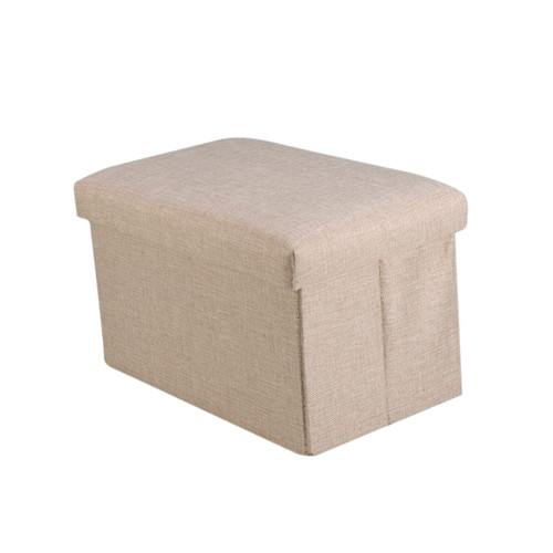 Storage Bench Foot Rest Stool Toy Storage Fabric Storage Storage Pouf Storage with Cube Storage Storage Footstool Storage Stool fold