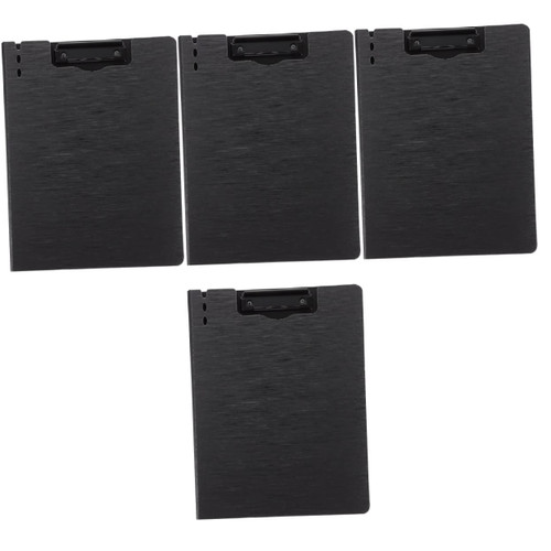 STOBOK 4pcs Folder Folder Document File Folder Writing File Folder Tabs Clip File Folder Expanding File Folder A4 Size Clipboard Folding Clipboard Pp File Box Vertical Section