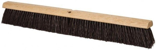 PRO SOURCE 30" Heavy Duty Poly Rough-Surface Push Broom Head: Threaded Connection