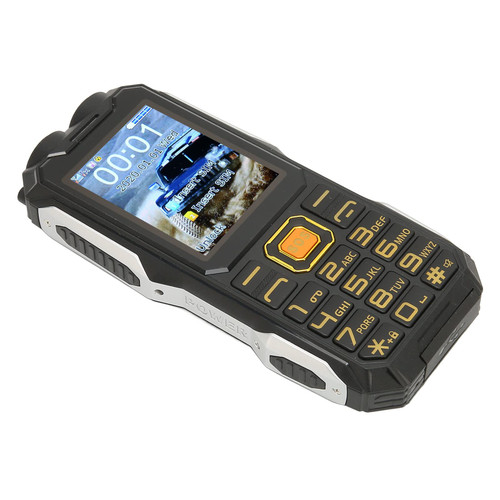 Yoidesu 2G Unlocked Phone Multifunctional Dual SIM Cell Phone Big Button 16800mAh Battery Retro Phone for Seniors (Black)