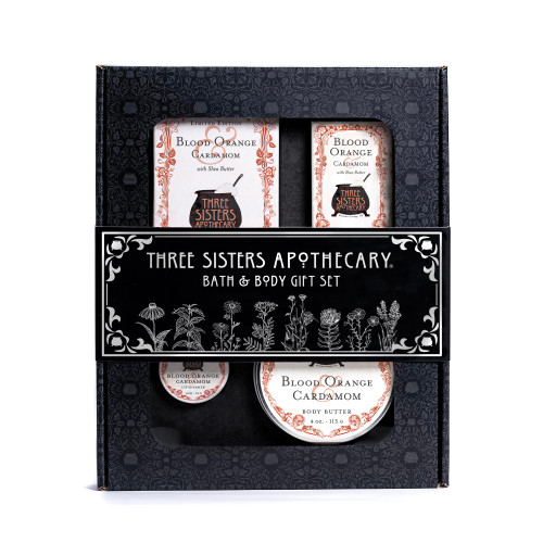 Three Sisters Bath & Body Boxed Gift Set (Blood Orange)