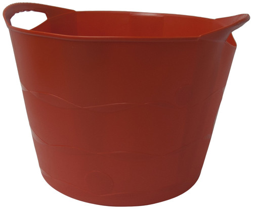 TuffTote Multi-Use Bucket, Chili, 11 gal