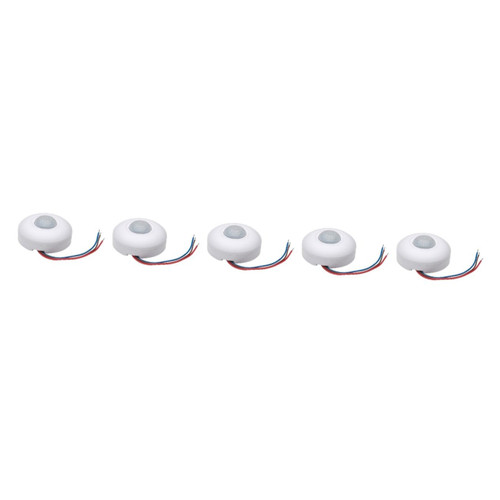 Uonlytech 5pcs Ceiling Sensor Motion Sensor Outlet Sports Pir On Off for Motion Sensor Blast Motion Jackbox Human Sensor Abs Detector