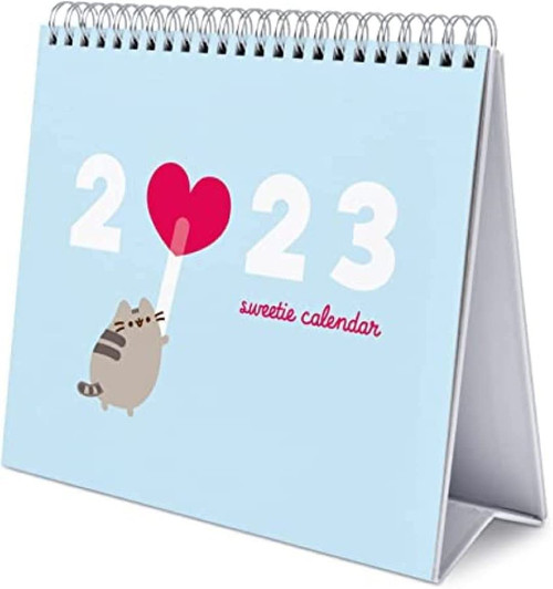 Grupo Erik Pusheen Calendar 2023 - Desktop Calendar 2023-7 x 8 inches / 18 x 20 cm - Pusheen Desk Calendar 2023-12 Month 2023 Planner - Pusheen Gifts Grupo Erik Pusheen Calendar 2023 - Desktop Calendar 2023-7 x 8 inches / 18 x 20 cm - Pusheen Desk Calendar 2023-12 Month 2023 Planner - Pusheen Gifts