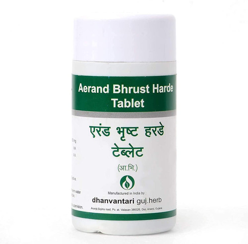 Zanto Dhanvantari Aerand Bhrust Harde Tablet - Pack of 2 (Each of 100g)