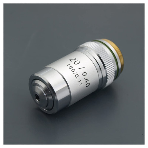 XuuSHA Handheld Digital Microscope Accessories 4X 10X 20X 40X 60X 100X Microscope Objective Lens Parts Microscope Accessories (Color : 20X)