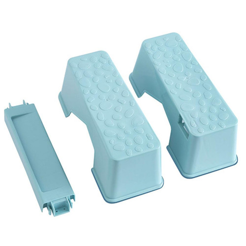 ibasenice 1pc Foot Stool Step Stool Squatting Stool Detachable Footstool Toilet Stool Child Fold Pedal