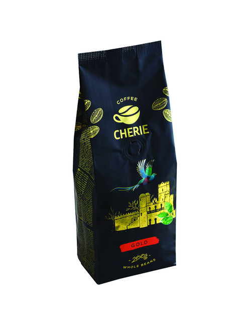CHERIE Dark Roasted Coffee Whole Bean - Cherie Gold - 100% Pure Arabica Coffees Blended from Specially Chosen Species, 21.17 Ounce - Pack of 3 CHERIE Dark Roasted Coffee Whole Bean - Cherie Gold - 100% Pure Arabica Coffees Blended from Specially Chosen Species, 21.17 Ounce - Pack of 3