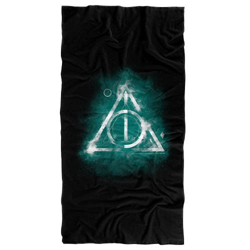 LOGOVISION Harry Potter Geometric Deathly Hallows Officially Licensed Beach Towel 30" X 60" LOGOVISION Harry Potter Geometric Deathly Hallows Officially Licensed Beach Towel 30" X 60"