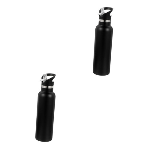 BESPORTBLE 2pcs travel portable insulated sports water bottles mini stainless steel water bottles water cup handle kettle coffee outdoor water bottle sport water bottle sports bottle