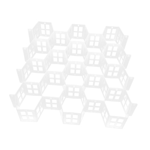 TEHAUX 3 Sets Honeycomb Drawer Plastic Storage Drawers Drawer Dividers for Clothing Drawer Organizer Clapboard Drawers Plastic Closet Dresser Drawer Free Combination Partition