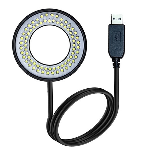 UIOYU Handheld Digital Microscope Accessories 5V LED Ring Integrated Dimmer Light Illuminator Adjustable Lamp for Stereo Microscope Microscope Accessories