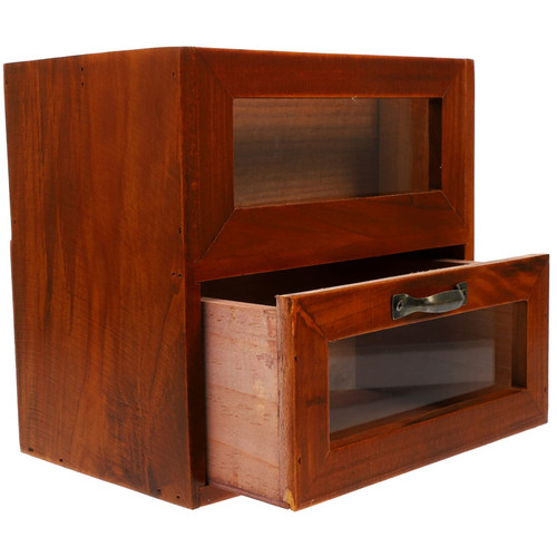 Stationery Storage Office Supplies Desktop Organizer Wood Storage Cabinets Office Desk Organizers Wood Desktop Drawers Wooden Drawers Small Desk Solid Wood Wooden Cabinet Simple