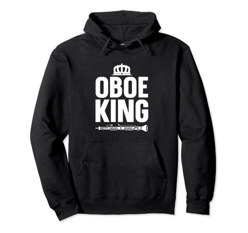 Oboe King Instrument Musician Oboist Pullover Hoodie