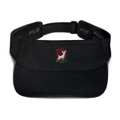 Dear Santa I Can Explain Bucks Funny Christmas Visor Black