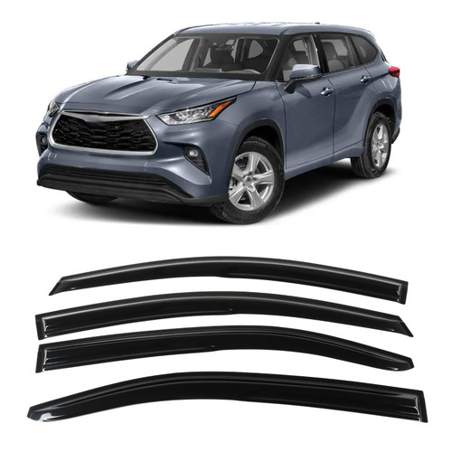 ZDKK 4PCS Window Visors Deflectors Vent Guards Fit for 2020-2023 Corolla Sedan Sun Wind Rain Shield Window Visors
