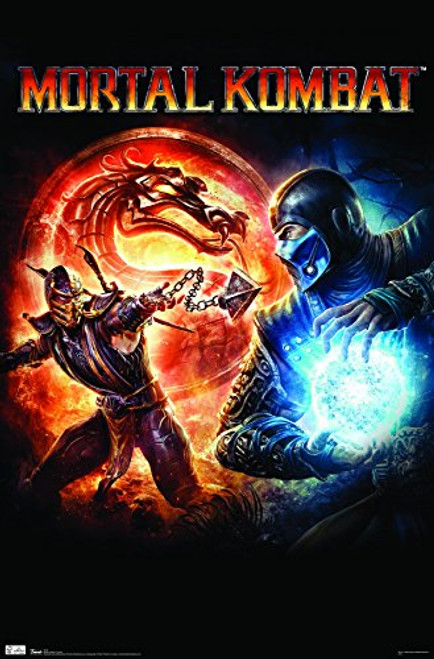 Trends International Mortal Kombat Key Art Wall Poster 22.375" x 34"